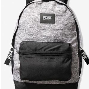 Victoria Secret Pink Gray Backpack
